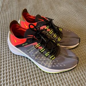 Nike EXP-X14 Gray and Red Sneakers